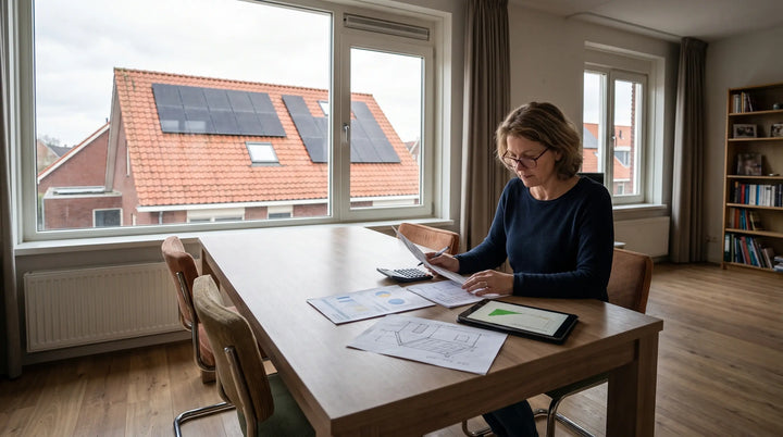 Huiseigenaar_vergelijkt_stroomverbruik_en_bruikbare_dakruimte_voor_zonnepanelen