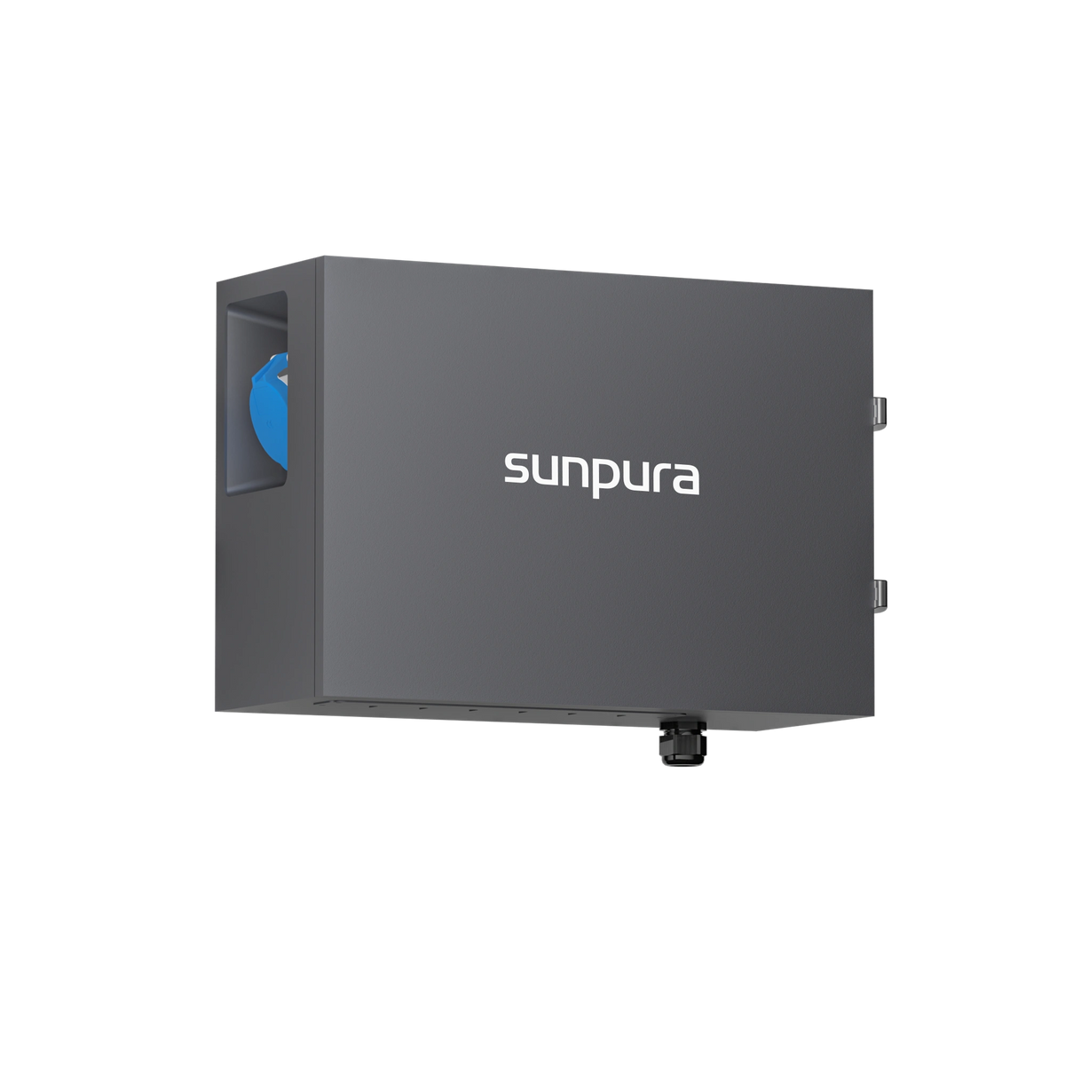 Sunpura GridBox Schrägansicht für 3-Phasen Speicher System