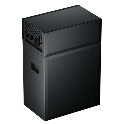 Sunpura S4800 4,8 kWh Batteriespeicher in Rückseitenansicht mit Anschlüssen