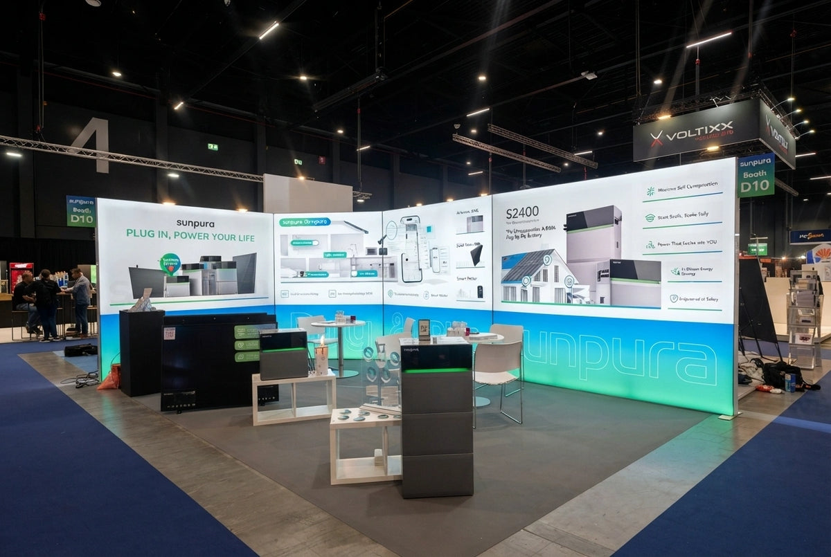 Sunpura auf der Sustainable Solutions Kortrijk 2025