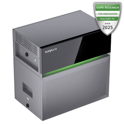 Sunpura S2400 AC Speicher 2,4 kWh zum Nachrüsten