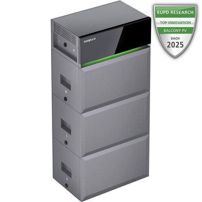 Sunpura S2400 AC Speicher 7,2 kWh erweiterbar